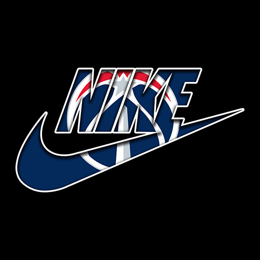 Washington Wizards Nike logo iron on paper